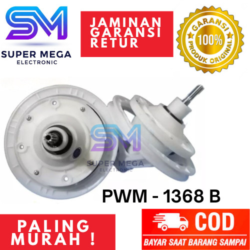 Gearbox / Girbox Mesin Cuci Polytron PWM 1368 B Original