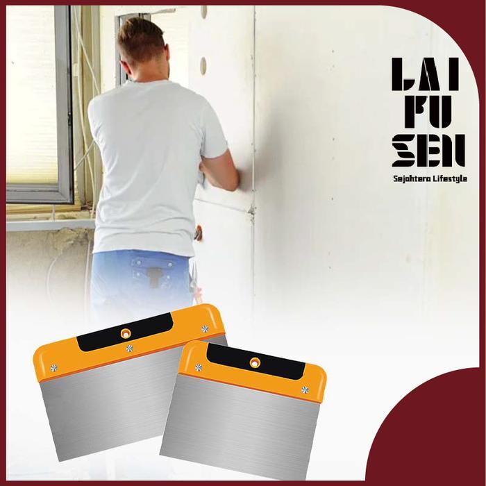 Kape Gypsum Stainless Scraper Dempul 25cm Kape Dempul Stainless Scraper Stainless Untuk Reparasi