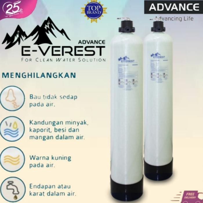 penyaring air pam dan tanah everest Advance(filter tabung)