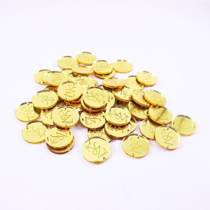 Bandul Hijab Custom Label Plat Akrilik Hijab Label Merk Akrilik