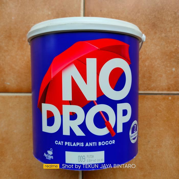 Cat Tembok Waterproofing No Drop Putih 009 (4 Kg)