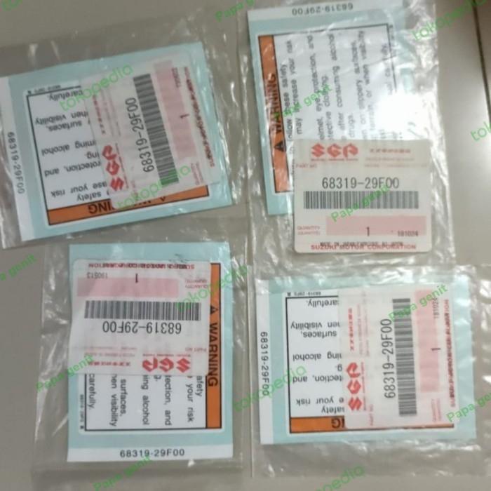 Stiker Sticker Warning Skywave Hayate