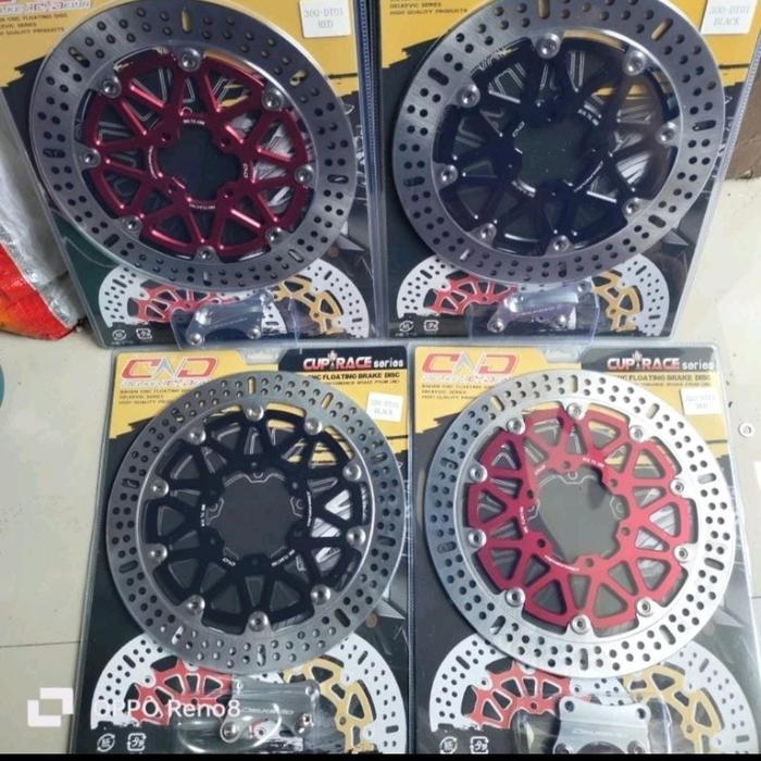 Piringan Cakram Depan Delkevic Scorpio Ukuran 320Mm CNC floating