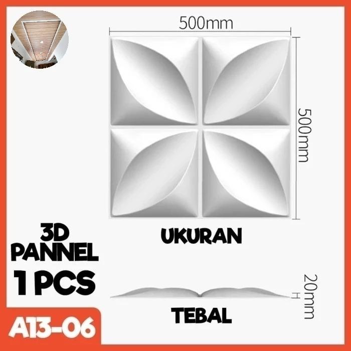 Wallpanel 3D PVC wallpaper dinding wallpanel