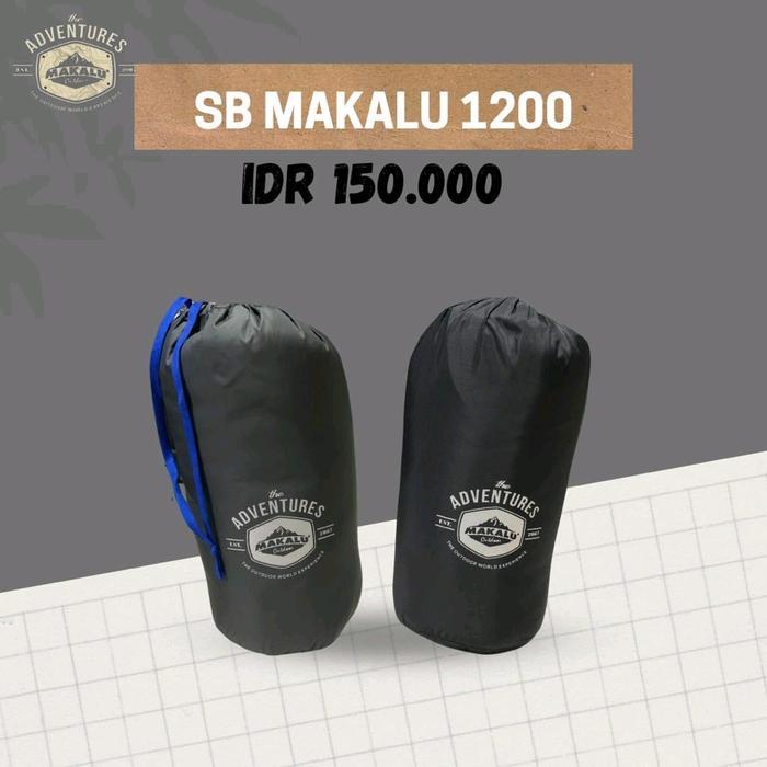 Avtech Outdoor - Sleeping Bag Original Makalu Alpine Lite 1000 Inner Dacron Model Tikar/Cabin