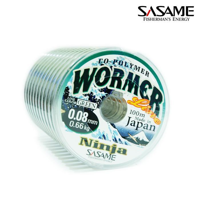 Senar Pancing Sasame Wormer Ninja 100M Conecting