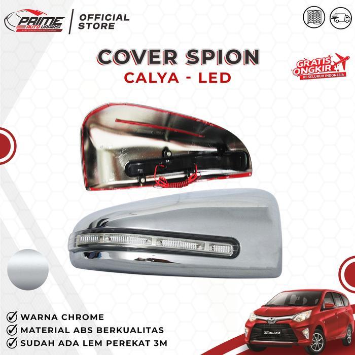 Cover Spion Mobil Calya Sigra + Lampu Sein Chrome