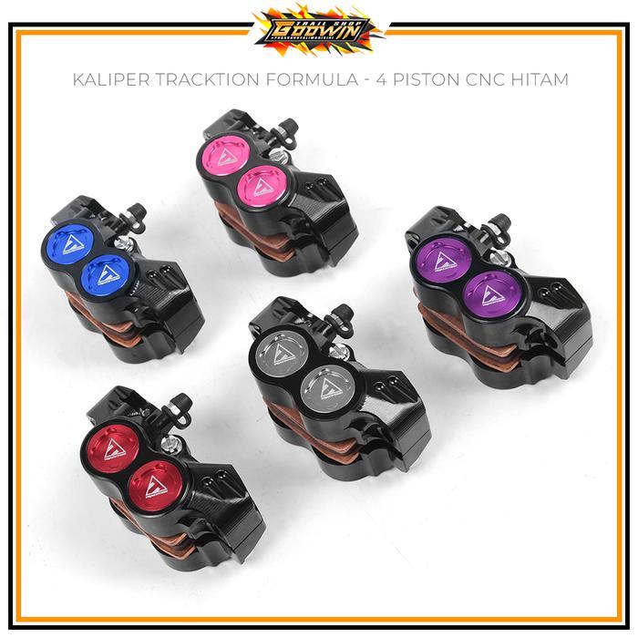 Kaliper Caliper Tracktion Formula 4 Piston Cnc Universal