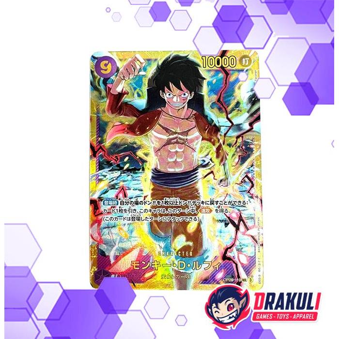 One Piece Card Game - Monkey D. Luffy Op09-119 Sec Promo