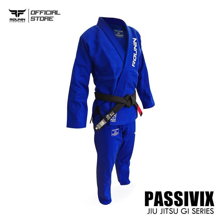 Sabuk Pria Rounin Fightware Gi Jiujitsu , Bjj Gi Rounin , Jiujitsu Gi , Gi Bjj - Passivix Series