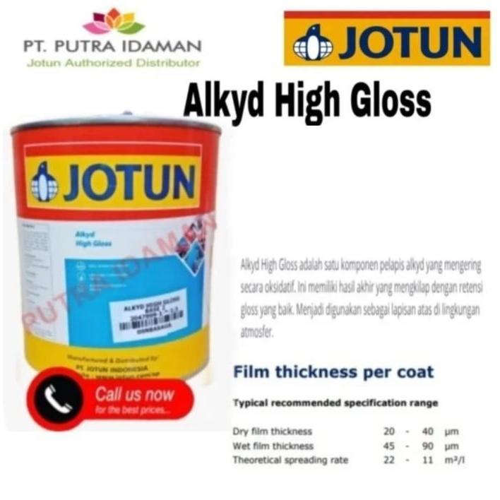 JOTUN CAT ALKYD / ALKYD HIGH GLOSS CAT KAPAL KAYU DAN BESI