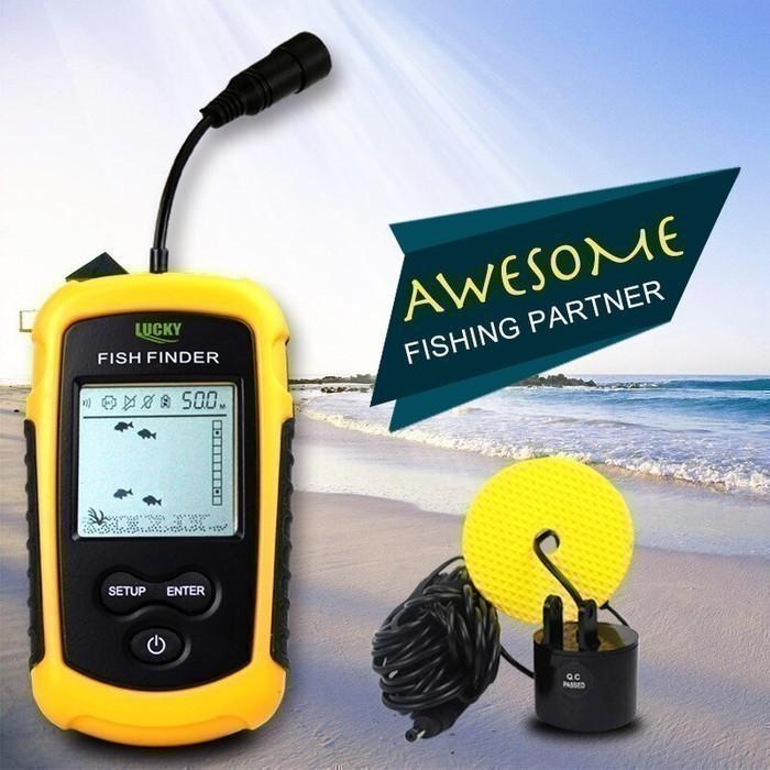 Lucky Ffc1108 Portable Sonar Fish Finder Fishing Lure
