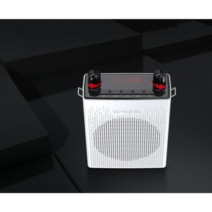 Wking Speaker Pinggang Tour Guide Mic Karaoke Ks16 Bluetooth Mini Terbaik