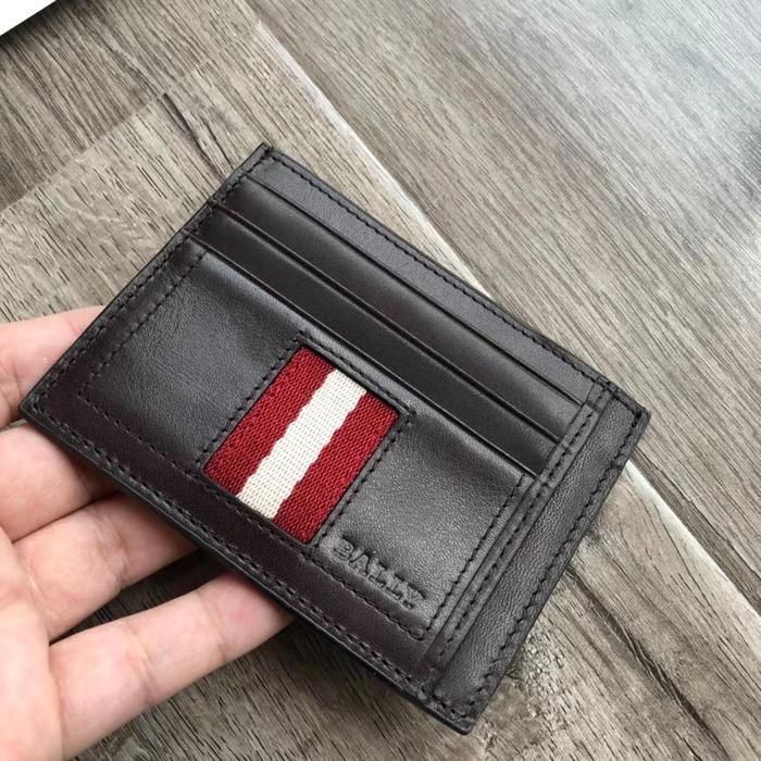 Dompet Minimalis Card Holder Dompet Bally Gray Torin Card Holder Mini Wallet