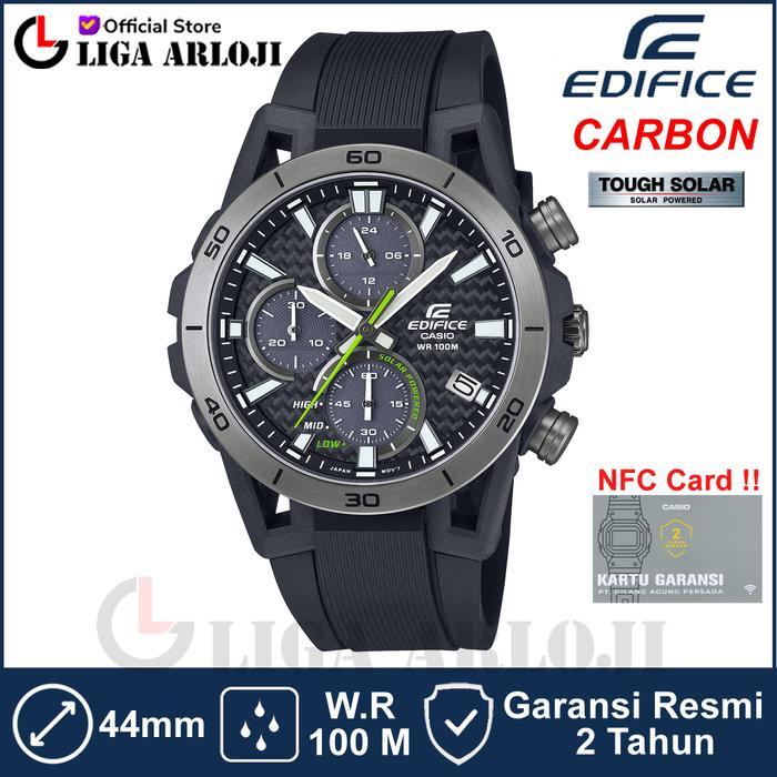 ASLI EDIFICE EQS-960PB-1AVUDF Jam Tangan Pria Solar Steel EQS-960PB-1A EQS-960PB EQS 960PB 1AVUDF