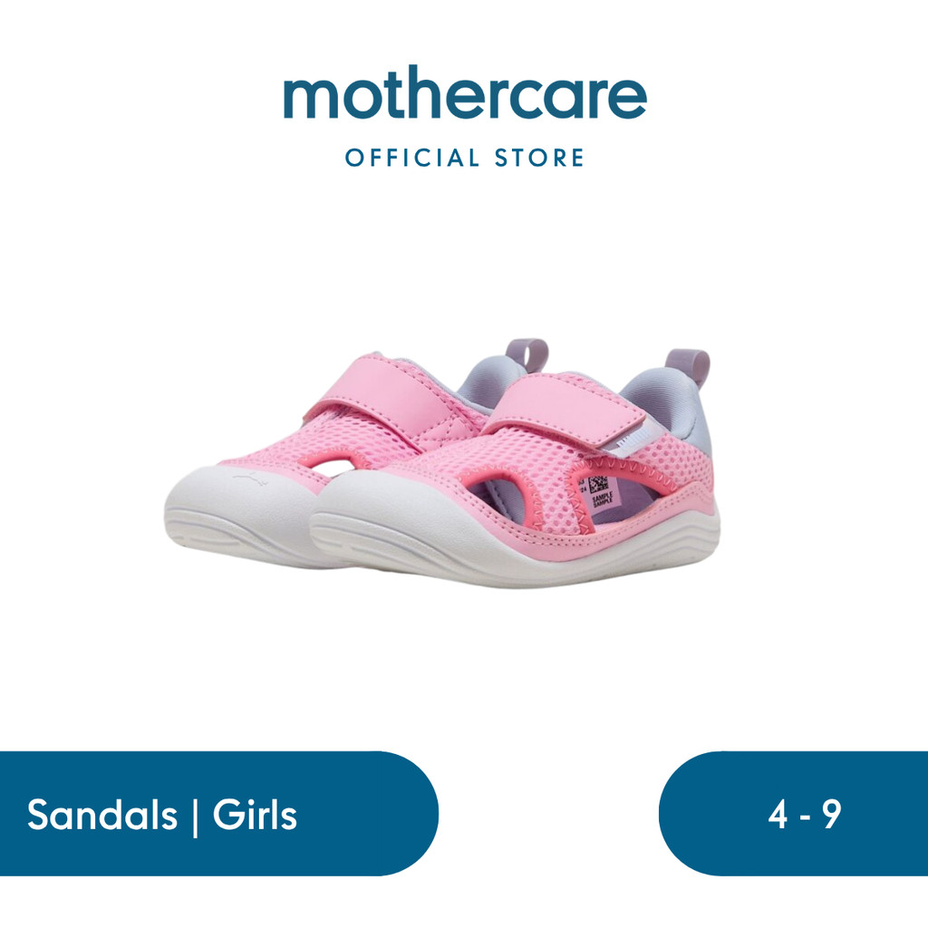 Puma Kitten Summer V Inf Pink Shimmer - Sandal Anak Perempuan (Pink)