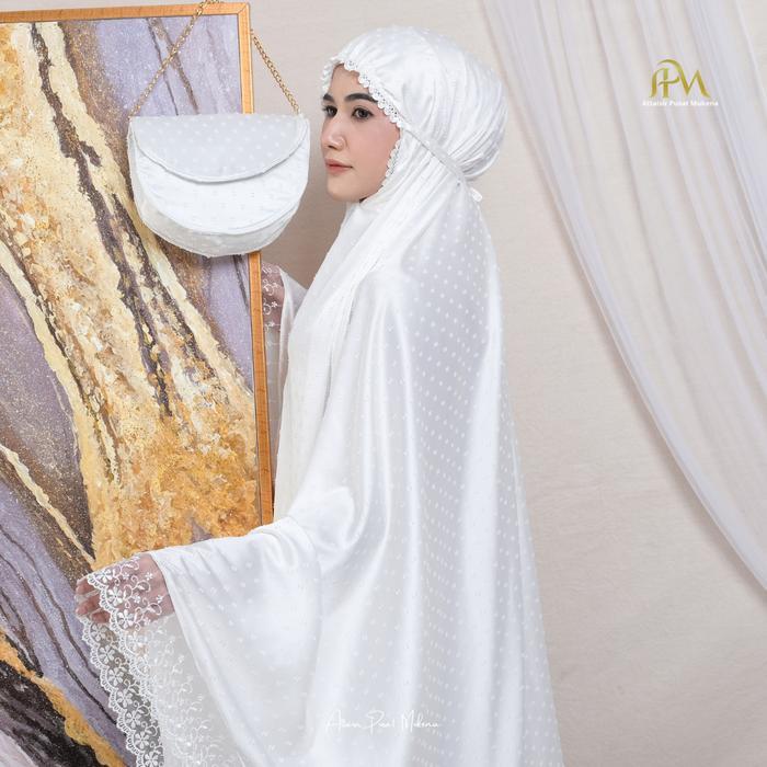Apm Mukena Dewasa Uragiri Silk 2In1 Mewah Alifa Series Apm Mukena Terlaris