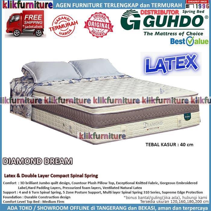 Guhdo Springbed Diamond Dream Latex (Kasur 180x200cm)