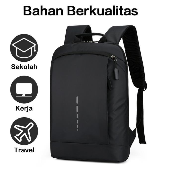 Eiger - Tas Punggung Pria Backpack Cowok Sekolah Kuliah Tas Kerja Pria Tas Laptop Tr437