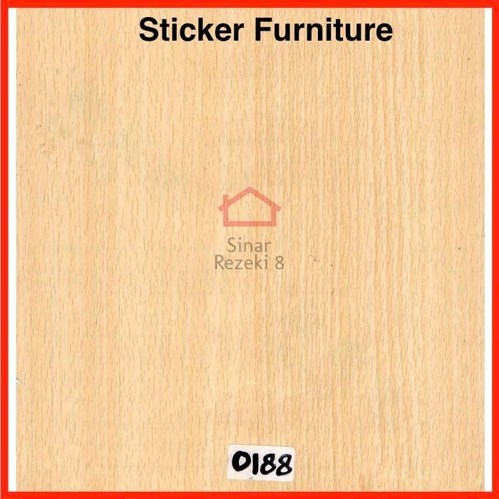 Sticker Pelapis Furniture PVC Meja Mebel Wallpaper Serat Urat Kayu .