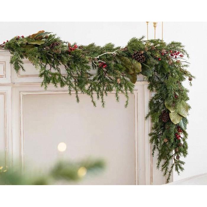 HOT SALE Christmas Garland 2025 / Perlengkapan Natal / Garland / Christmas