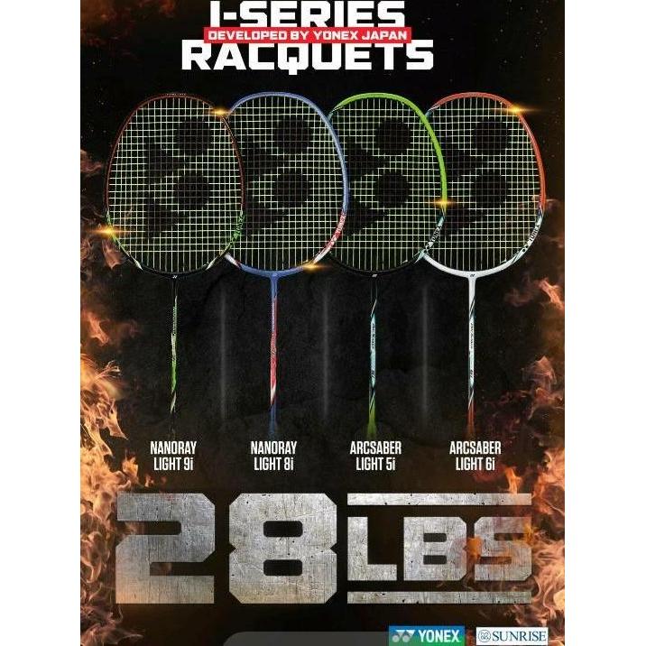 Promo Raket Badminton Yonex - Nanoray 8I Lcw / 9I