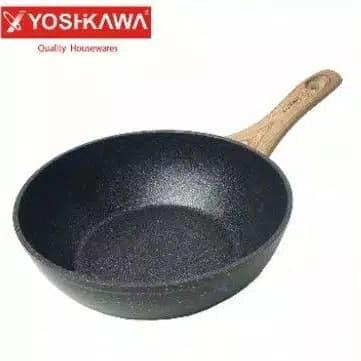 Wok Pan Yoshikawa Marble 22 Cm