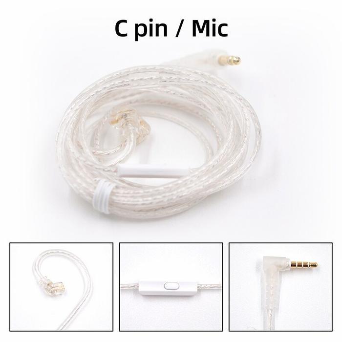 Kabel Kz Zsn Pro Kabel Upgrade Kz Silver Cable Kz Zsn Pro X Kz Dq6 Terpercaya