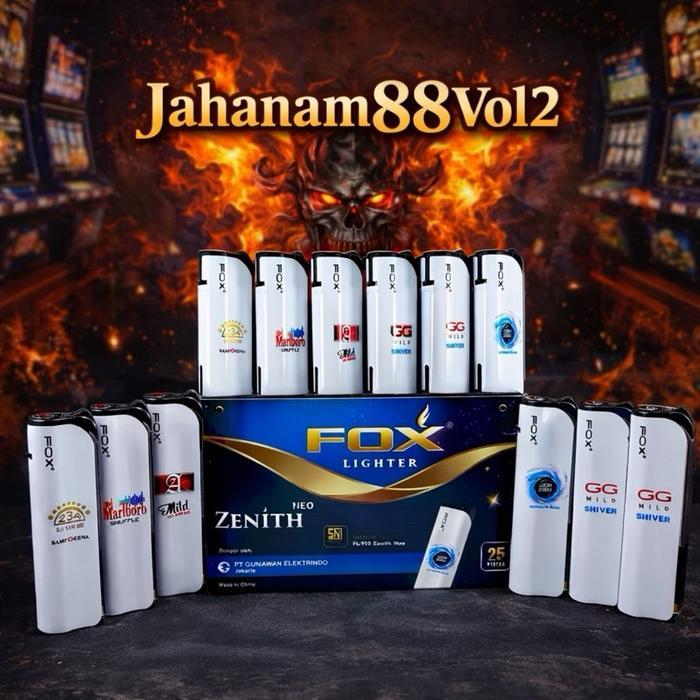 1 Box Korek Api Bara Fox Zenith Neo Original & Sni