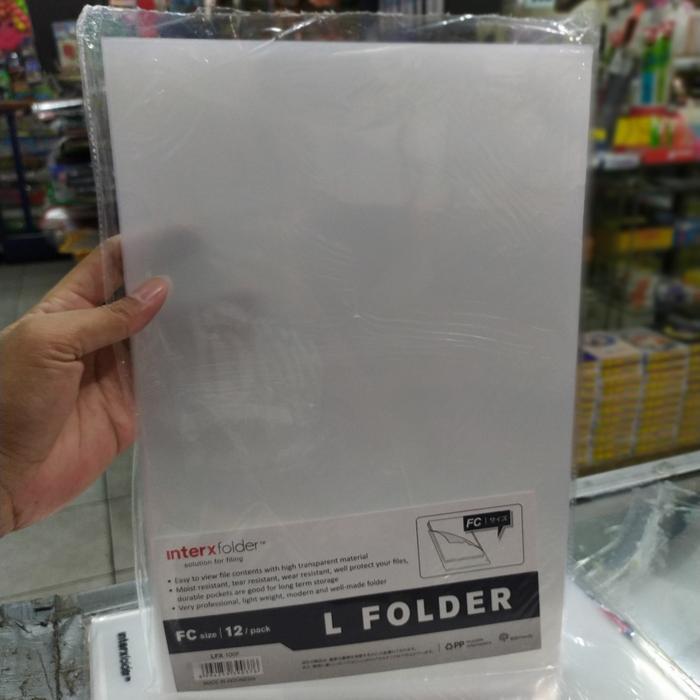 Map Clear Sleeves F4 Interx Folder