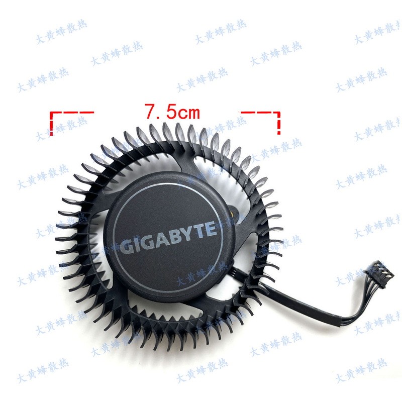 The New Cooling Fan for Gigabyte GTX1080 GTX1080ti N970 Public Version Video Card
