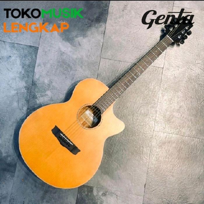 Guitar Akustik Genta CO400C Gitar Genta CO 400C Guitar Genta CO 400 C