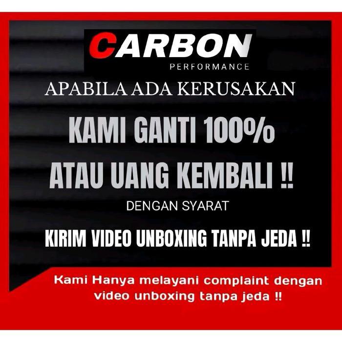 "New" TUTUP KNALPOT BEAT DELUX CARBON 2020-2024 / tutup knalpot beat led carbon / tutup knalpot beat