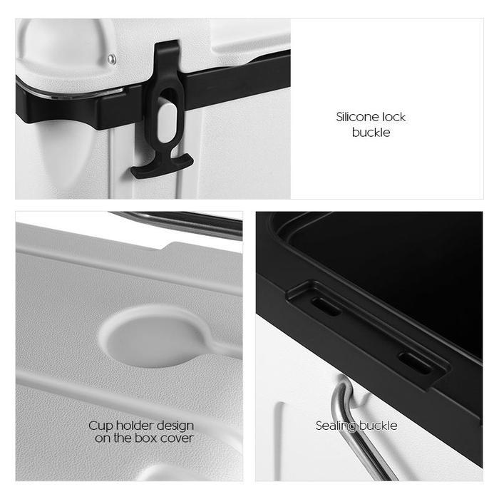 Cooler Box Storage Box Outdoor Incubator Cooler Box Outdoor Ukuran Besar Picnic Plastik Cooler Box