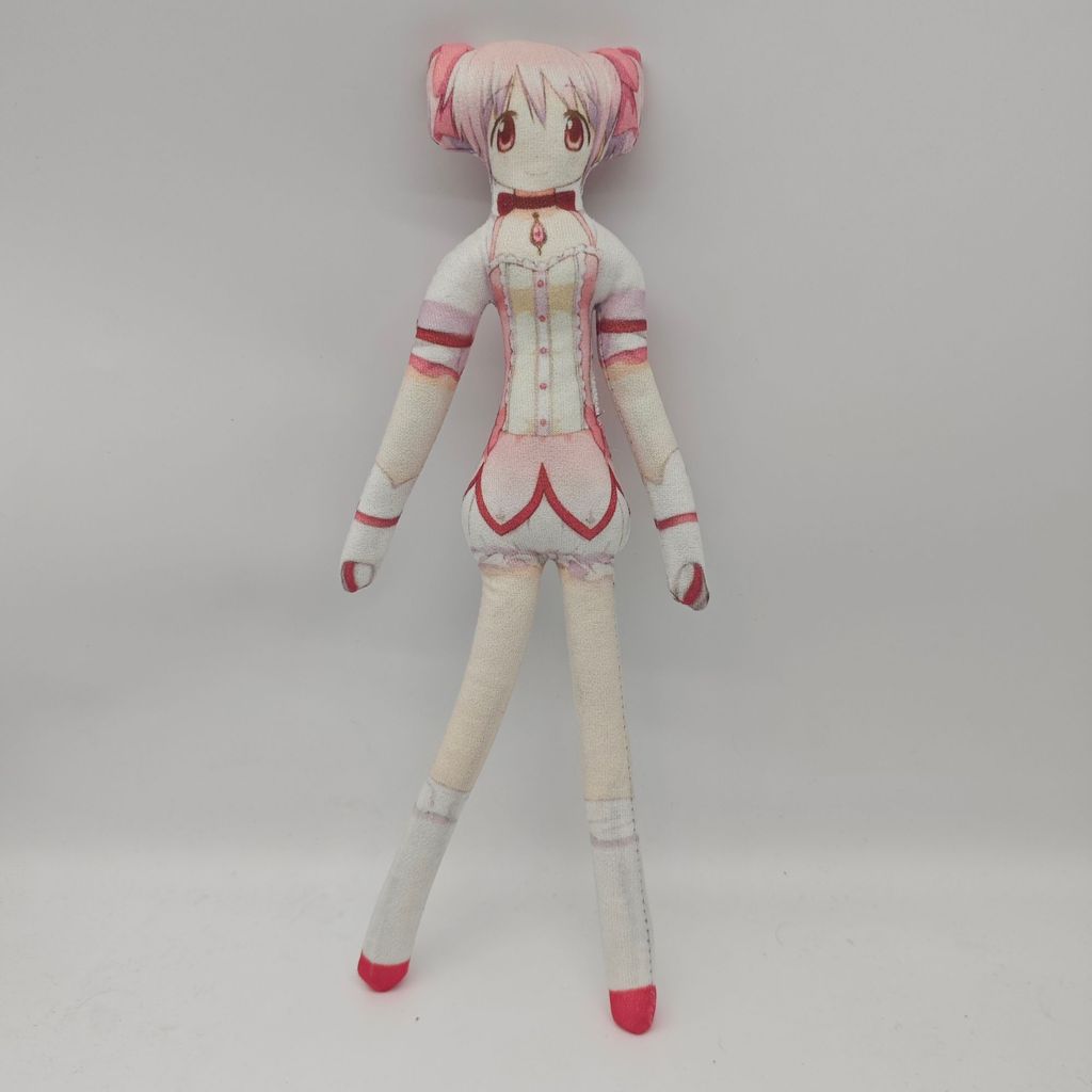 Tomoe Mami Figure Anime Keychain Mouse Dried Doll with Separated Limbs for Styling Puella Magi