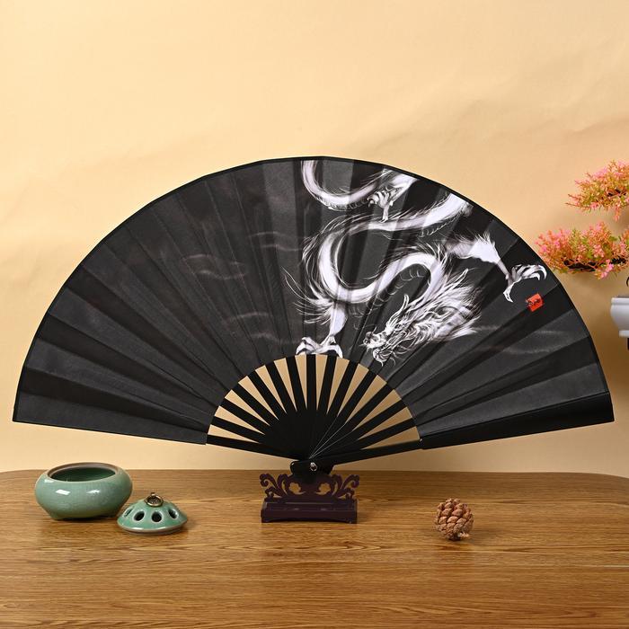 Best Seller Kipas Lipat Cina/Kipas Lipat Gaya Kuno Cina/Kipas Lipat Sutra Cina/Kipas Lipat Sutra