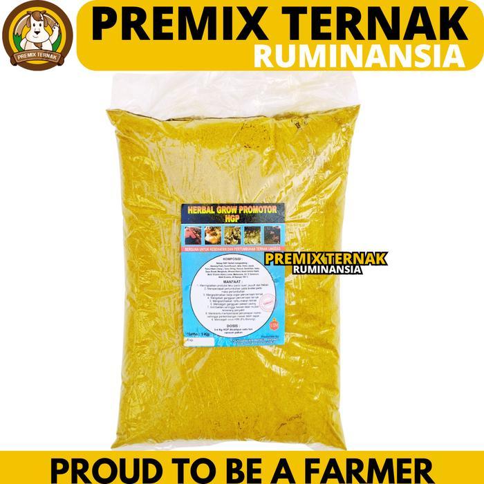 HERBAL GROW PROMOTOR HGP 1 KG UNGGAS JAYA - Jamu Herbal Meningkatkan Pertumbuhan Ayam Unggas Bebek