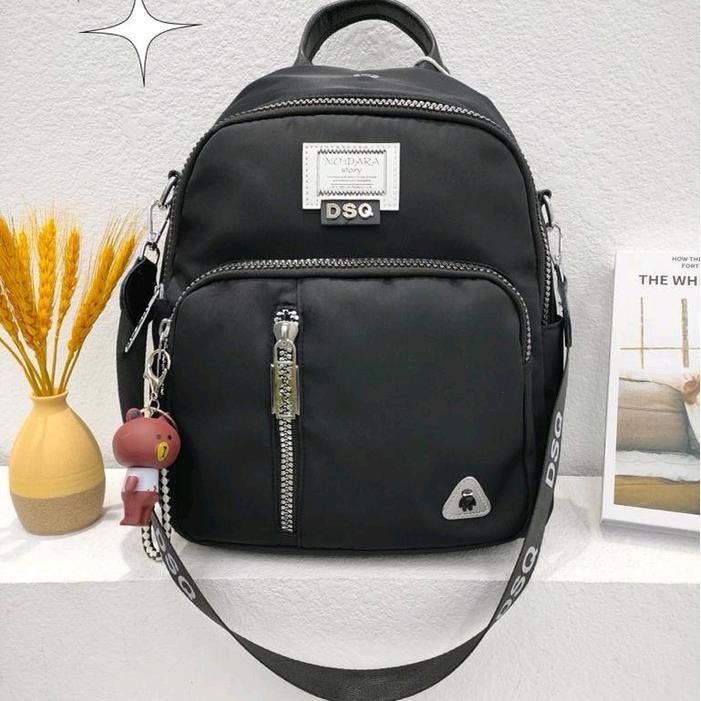 Tas Ransel Wanita Dsq Parasut Import Korean Original