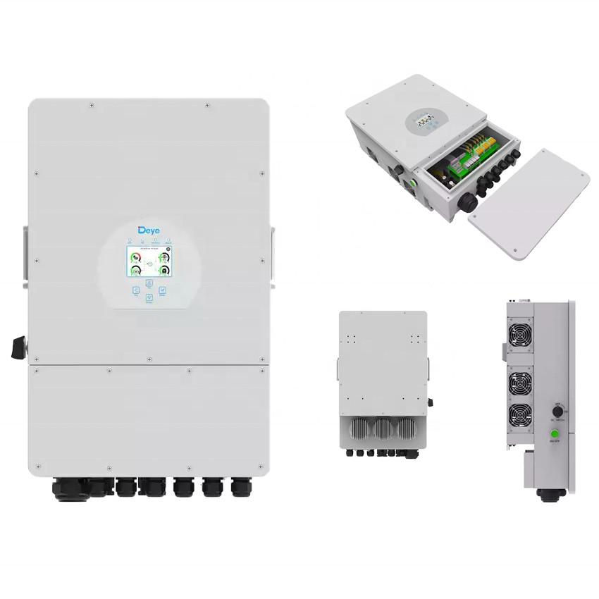 Hybrid Solar Inverter Famous Brand 5kw 8kw 10kw Single Phase Deye Hybrid Inverter For Solar Storage 