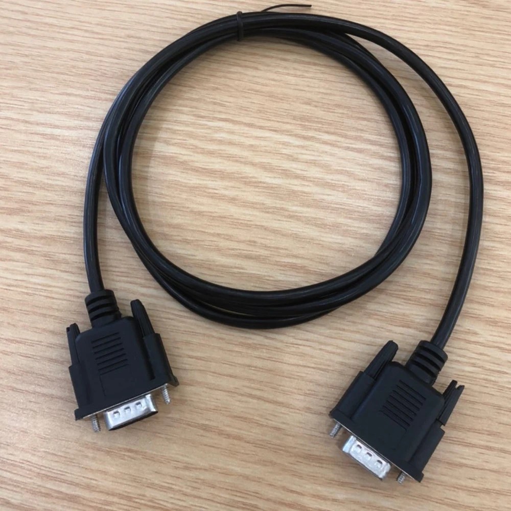 JUAL  DB9 Serial Cable Male to Male to Female to Female RS232 COM 9 Hole Direct Connection 1.5m 3m P