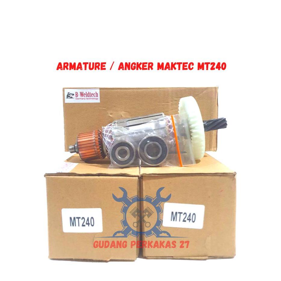 Armature Gerinda Maktec Mt240 Angker Gurinda Maktec Mt240 B-Weldtech
