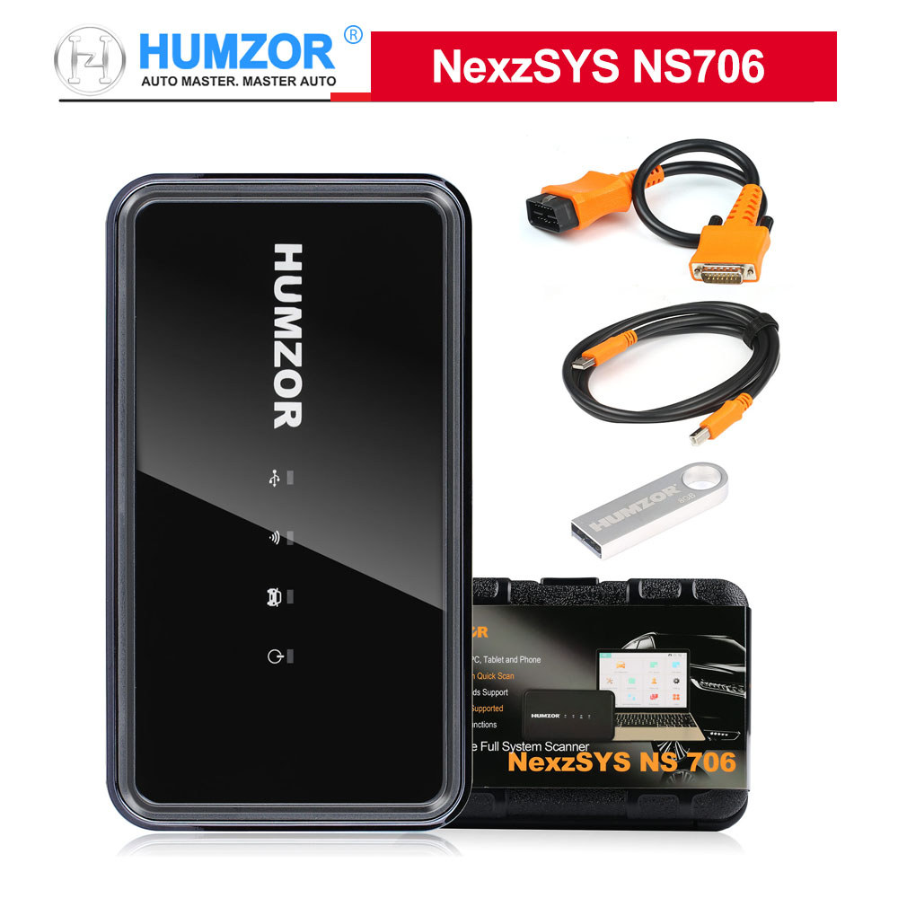 STOK TERBATAS  Humzor NexzSYS NS706 OBD2 Full System Scanner Car Diagnostic Tool for SAS CVT ABS Gea