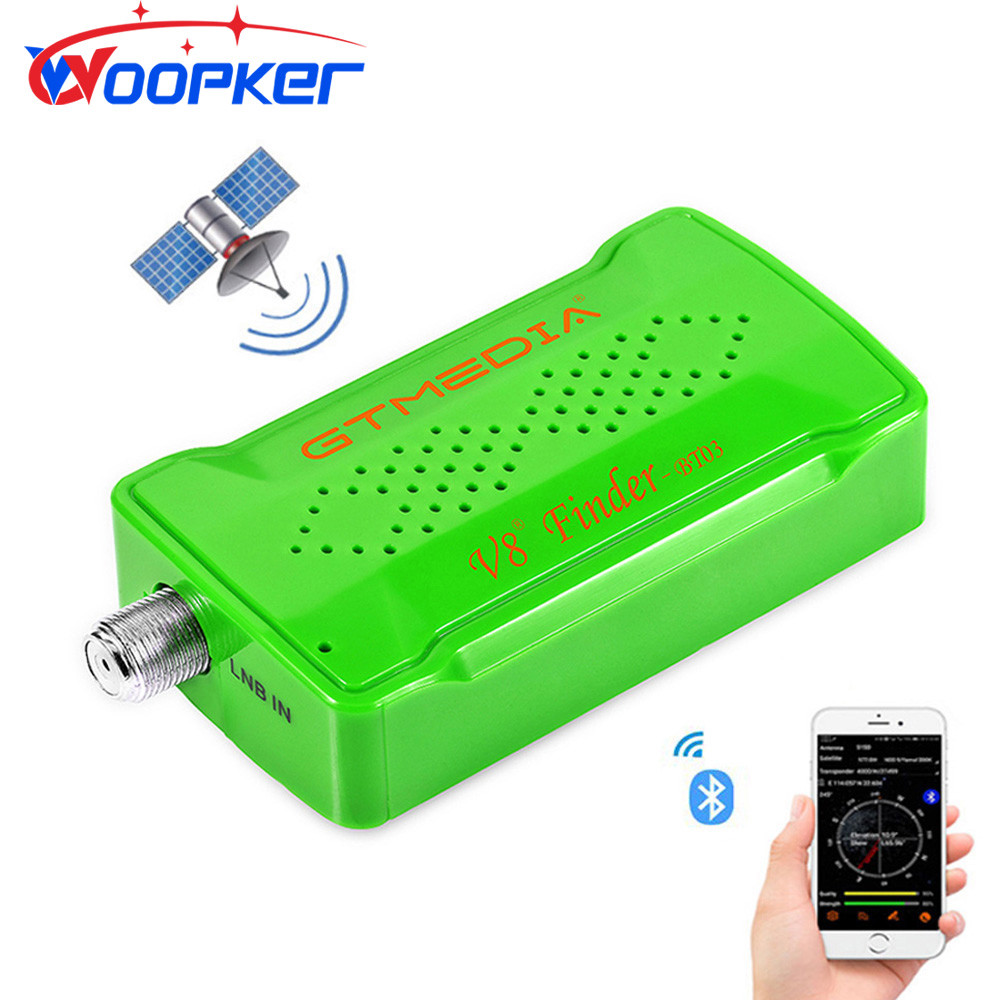 Baru V8 SAT Finder BT03 Support Android IOS Satellite Finders DVB-S2 Blueteeth BT Sat-Finder
