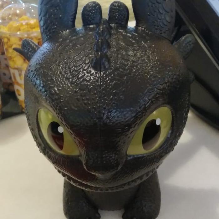 Popcorn Bucket Toothless Exclusive Merchandise XXI