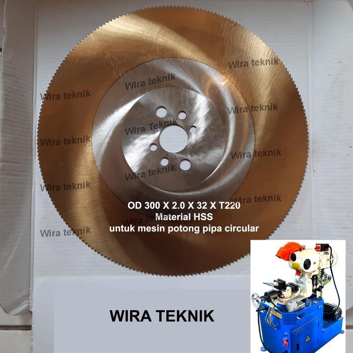 Circular Saw Blade HSS Mata Pisau Untuk Potong Besi dan Stainless