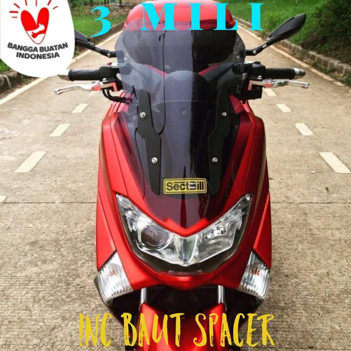 WINDSHIELD NMAX D RAIL SECTBILL KODE 1053