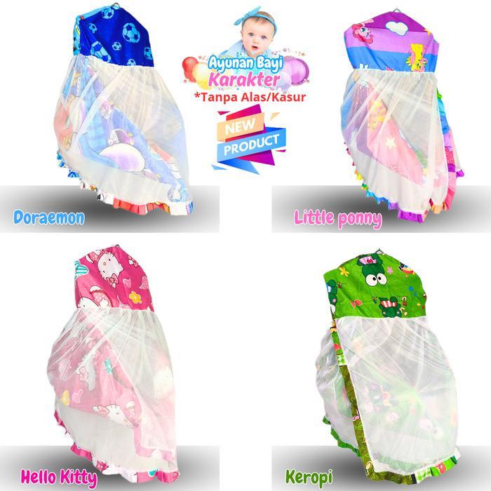 [NEW] Ayunan Bayi Karakter Set - Ayunan Bayi Manual Motif Karakter bandulan ayunan