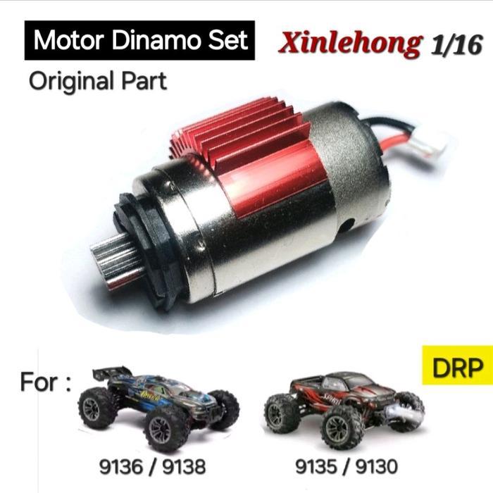 TERBARU Motor Dinamo Xinlehong 9136 9138 9135 9130 RC 1/16 XLH Car Part TERBARU