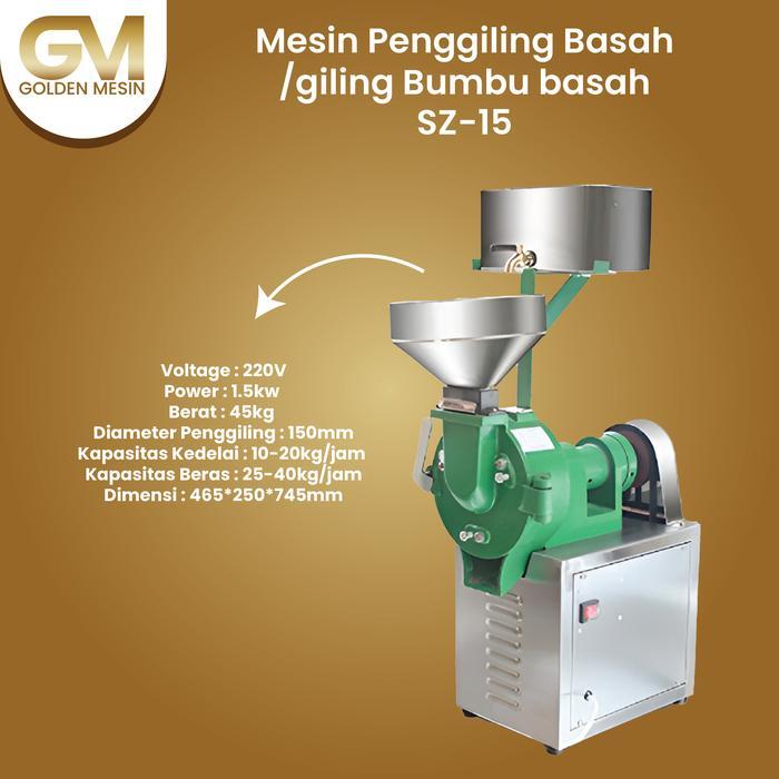 Mesin Penggiling Bumbu Basah / Mesin giling bumbu tepung / Mesin Penggiling Bumbu / Mesin Penggiling