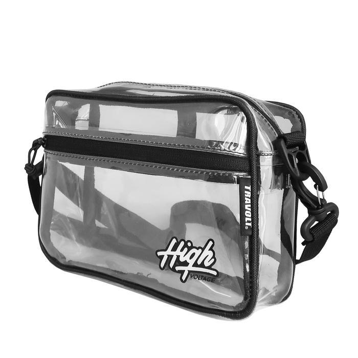New Mini Sling Bag - Travolt - Tas Transparan - Wave High - Tas Selempang Pria Slingbag